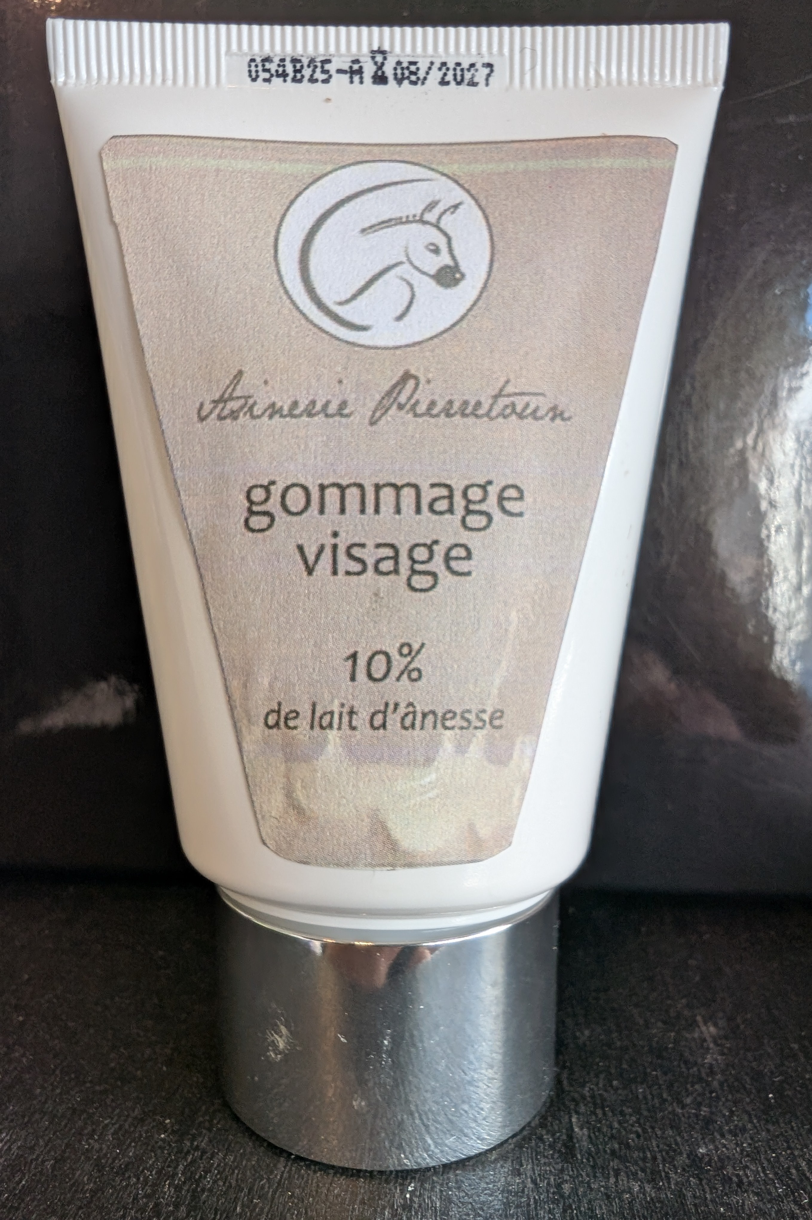 Le Gommage visage & 10% de lait d'ânesse Bio - 50ml
